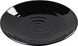 High Quality 4340403 Terra Dinnerware Melamine Round Dinner Plate, 9.54 Dia. x 1.44 H, Black (Case o