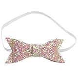 hotbestヘアバンド ベビー ヘアアクセサリー 子供用 髪飾り 出産祝い 誕生日 100日記念 こどもの日 記念撮影 誕生日飾り プレゼント (ホワイト)