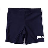 FILA キッズ・ジュニア男児用ブランドスクール水着 8446 160cm ネイビー