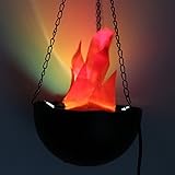 Zehui電子BrazierランプLEDシミュレーションFlame面白いクリエイティブFlameランプwith人工フェイクFireライトパーティーハロウィン装飾リアルな効果Brazier小道具 US 