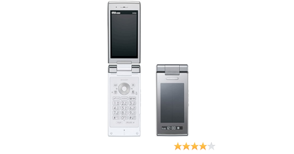 Amazon シャープ Sh002 プリズムホワイト 携帯電話 白ロム Au 携帯電話本体 通販