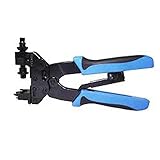 NUZAMASケーブルクリンパー用同軸圧着工具F / BNC /シンチコネクタ用RG59 RG6スティッククランプ方式防水クイックリリース