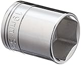 SK Hand Tool 319 6 Point 19mm Standard Drive Socket 3/8-Inch Chrome [並行輸入品]