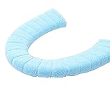 2つのソフトトイレシートカバートイレシートマットクローゼストカバー、ブルー-1
