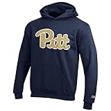 Pitt Panthers Youthフード付きスウェットシャツネイビー M