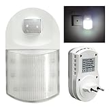 ILS - Infrared LED Sensor Night Light EU Plug In Safety Save Energy Lamp 220V