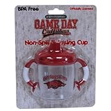 Lil Arkansas RazorbacksファンNo Spill Sippy Cup