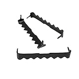 100 Sawtooth画像Hangers Noネイル – 1 – 3 / 4インチブラック 1000 Pack