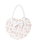 (ユメテンボウ)夢展望 オリジナルハート型２ｗａｙバッグ F フラワー