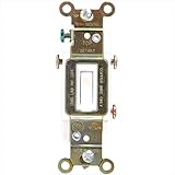 GE 59804 3 Way Toggle Switch ( 15 Pieceシェルフパック、ホワイト