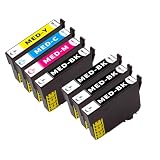 ew-056a インク ew-456a インク MED-4CL 互換インク エプソン用 EPSON用 MED インク メダマヤキ 目玉焼き インク MED-BK MED-C MED-M MED-Y 4色セット＋3黒 合計7本対応機種:EW-056A EW-456A【大容量/残量表示対応/個包装】