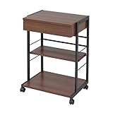 デスクサイド ワゴン デスクワゴン サイドワゴン サイドラック キャスター付き サイドテーブル サイド収納