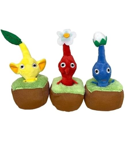 Amazon.co.jp: 何度でも引っこ抜ける ピクミン 引っこ抜き ぬいぐるみ