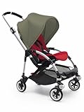 Bugaboo Bee3 Stroller - Dark Khaki - Red - Aluminum by Bugaboo [並行輸入品]