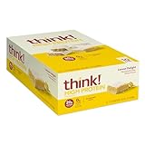 think! レモンデライト味 10本パック ハイプロテインバー プロテイン 20g