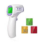 体赤外線温度計赤ちゃんの子供と大人のための液晶ディスプレイと非接触デジタルレーザーIR温度ガン
