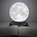 leviluna磁気浮上LED Moon Light 6インチ/ 15 cm磁気浮上浮上フローティング3dムーンランプ磁気フローティング3d印刷LED Moon Light
