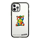 CASETiFY インパクトケース iPhone 12 Pro - Stitches The Bear By Matthew Langille - クリア ブラック