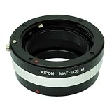 KIPON マウント変換アダプター MAF-EOS M ソニー・ミノルタα.Aマウントレンズ - キヤノンEOS Mマウントボディ用 021002 MAF-EOS M