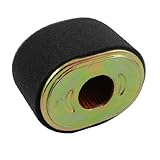 uxcell エアフィルター　ガーデニング芝生草カッターパーツ　交換　スポンジオーバルラップ　ホームガーデン用