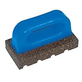 Silverline 20 Grit Concrete Brick Tile Silicon Carbide Rubbing Sanding Block