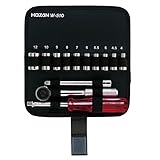 ホーザン(HOZAN) ソケットレンチセット 差込角6.3mm角(1/4"sq) 4mm~12mmの10サイズ入組 W-510