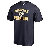 Football Fanatics Nashville Predators VictoryアーチTシャツ – ネイビー S