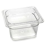 Cambro 62CW110 Black 2-1/2" H Camwear 1/6 Size Food Pan by Cambro [並行輸入品]