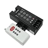 DC12-24V 18A 8キーRFワイヤレスリモコンRGB LEDフレキシブルストリップライト