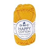 DMC HAPPY COTTON ハッピーコットン 並太 #792 オレンジ系 約20g巻 約43m 5玉1袋 DMC392J