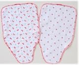 ニシキ ベビープリント汗取りパット2枚組(ガーゼ) P9961 ピンク・P9961P