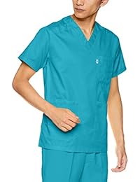 [ミズノ] 医療 介護 白衣 メンズ レディース 兼用 涼しい 軽い 動きやすい ストレッチ スクラブ ミズノメディカル[ストレッチ/吸汗速乾/制電/消臭]全8サイズ 選べる15色 MZ0120