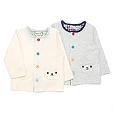 Piccolo(ピッコロ) カーディガン (70～90cm) キムラタンの子供服 (34107-161b) キナリ 70