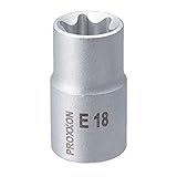 プロクソン(PROXXON) E型トルクスソケット 1/2" E18 No.83388