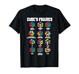 スピードキューブパズルキューブ Tシャツ