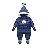 Kayiyasu カイヤス ベビーロンパース キッズジャンプスーツ ベビーダウンコート 子どもダウンジャケット 子供綿つなぎ 新生児用カバーオール オーバーオール フード付き 021-llfzc-a3