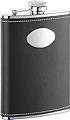 Maxam Stainless Steel 8oz Hip Flask with screw down cap KTFLASK8