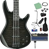Gio Ibanez GSR280QA ベース 初心者12点セット 【ヘッドホンアンプ付】 TKS エレキベース ジオ アイバニーズ