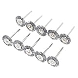 Demiawaking　10個入り 3mm シャンク 40mm径　 研磨　研削ブラシ