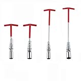 Fenteer Tグリップハンドル　鋼製　16mm　スパークプラグソケット　レンチ　削除ツール　ユニバーサル