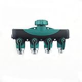 weirun 4ウェイアダプタ切替弁ボールバルブ3 / 4 "ガーデンホーススプリッタ/水ホースコネクタforアウトドア蛇口スプリンクラ& Drip潅漑システム