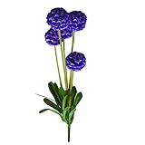 造花　ボールラベンダー 　5本　モデナ