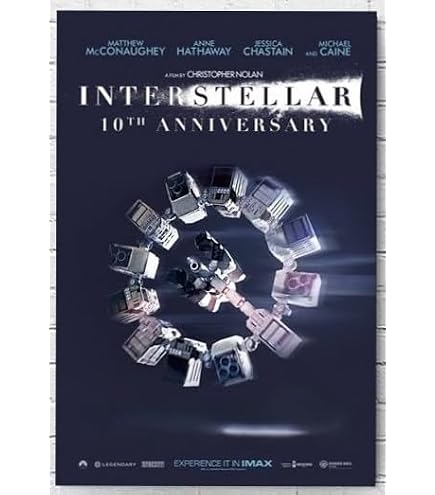 Amazon.co.jp: 【フレーム付-黒-】映画ポスター インターステラー