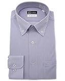 完全ノーアイロン ストレッチ 超速乾 レギュラーフィット 長袖 アイシャツ ワイシャツ メンズ