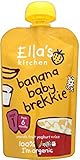Ella's Kitchen Organic Banana Baby Brekkie 6mth+ (100g) エラのキッチン有機バナナの赤ちゃんのbrekkieの6Mth + （ 100グラム）