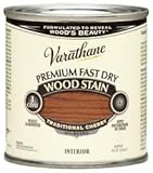 Rust-Oleum 262027 1/2 Pint Varathane Fast Dry Wood Stain, Traditional Cherry [並行輸入品]