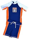 Fedjoa – Baby Boy 's UV Sun保護Swim Set – SKIPPER – French Designer カラー: ブルー