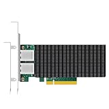 GLOTRENDS ST7318 10Gbps LAN カード 2 ポート 10G/1000/100Mbps NIC RJ45 LAN ポート PCI-Express X8 接続 (Mac OS 非対応)
