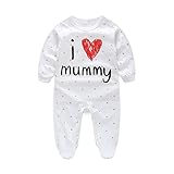 Linyuan ファッション Baby Boy's Girl's Newborn Cute Rompers ロンパース Cotton Jumpsuits Autumn Winter Clothings