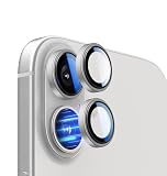 Apapeya iPhone 16 /16 Plus用 カメラフィルム レンズ保護カバー 単一レンズフィルム 宇宙航空アルミ合金製アイフォン 16/16 プラス 用 カメラ保護 露出オーバー防止 極薄 カメラレンズプロテクター